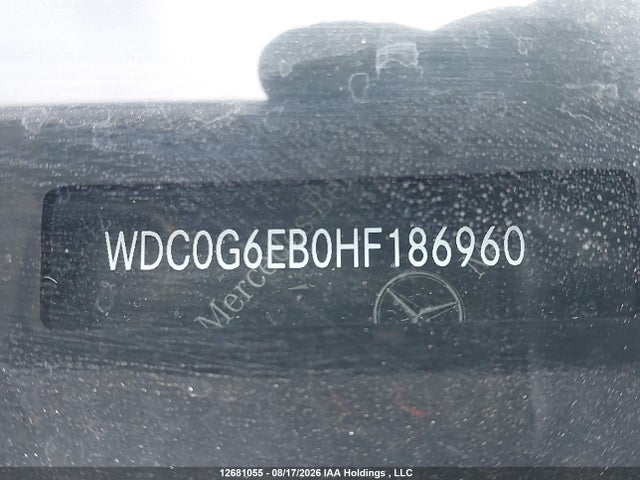 WDC0G6EB0HF186960 Mercedes-Benz Amg Gla 43 4matic
