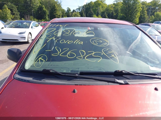 12681070 :رقم المزاد ، 2T1BR32E64C826825 vin ، 2004 Toyota Corolla Ce/le/sport مزاد بيع
