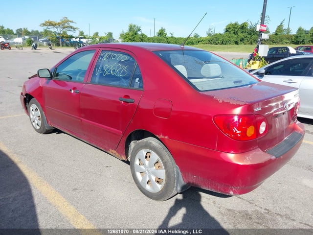 12681070 :رقم المزاد ، 2T1BR32E64C826825 vin ، 2004 Toyota Corolla Ce/le/sport مزاد بيع
