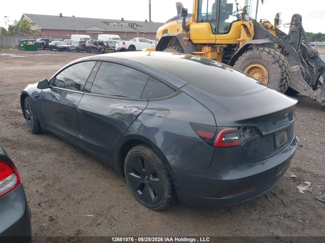 5YJ3E1EA0NF353658 Tesla Model 3 Rwd/standard Range