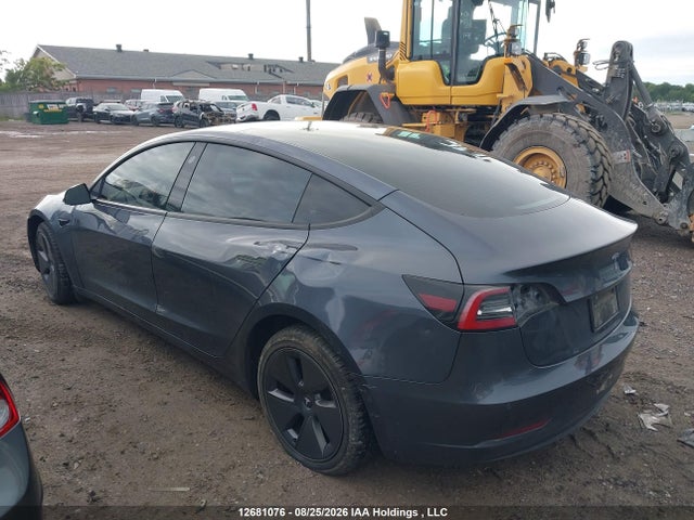 5YJ3E1EA0NF353658 Tesla Model 3 Rwd/standard Range