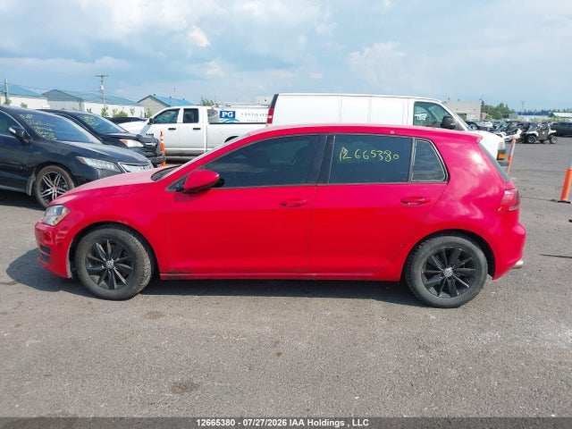 Aukcja sprzedaży 2015 Volkswagen Golf 1.8 Tsi Comfortline/1.8 Tsi Highline/1.8 Tsi Trendline, vin: 3VW117AU6FM064980, numer aukcji: 12665380