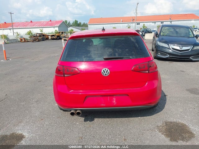 Aukcja sprzedaży 2015 Volkswagen Golf 1.8 Tsi Comfortline/1.8 Tsi Highline/1.8 Tsi Trendline, vin: 3VW117AU6FM064980, numer aukcji: 12665380