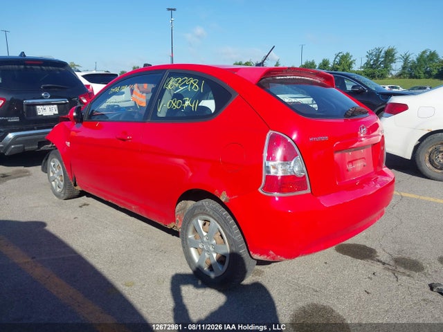 Продаж на аукціоні авто 2008 Hyundai Accent Gl/gl Sport/l, vin: KMHCN35C78U080741, номер лоту: 12672981
