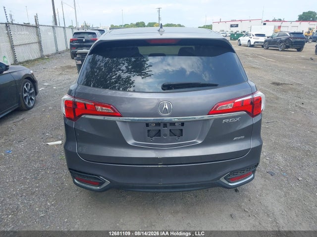 12681109 :رقم المزاد ، 5J8TB4H54HL806580 vin ، 2017 Acura Rdx Technology مزاد بيع