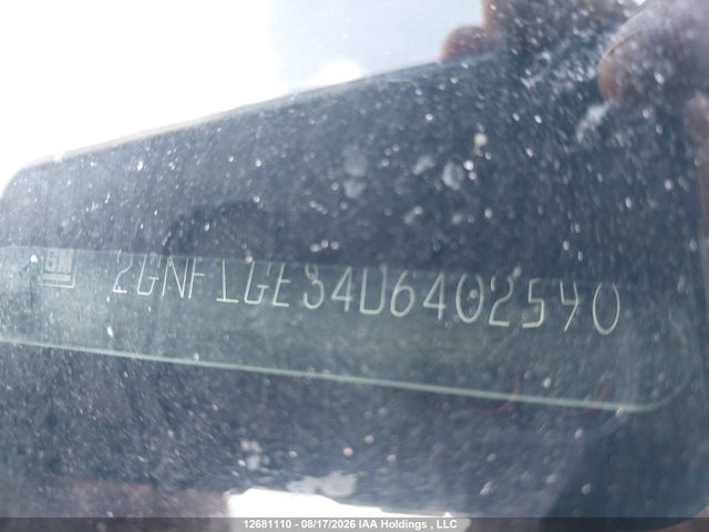 Aukcja sprzedaży 2013 Chevrolet Equinox Ltz, vin: 2GNFLGE34D6402590, numer aukcji: 12681110