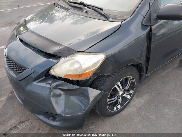 12681112 :رقم المزاد ، JTDBT4K38A1383485 vin ، 2010 Toyota Yaris مزاد بيع