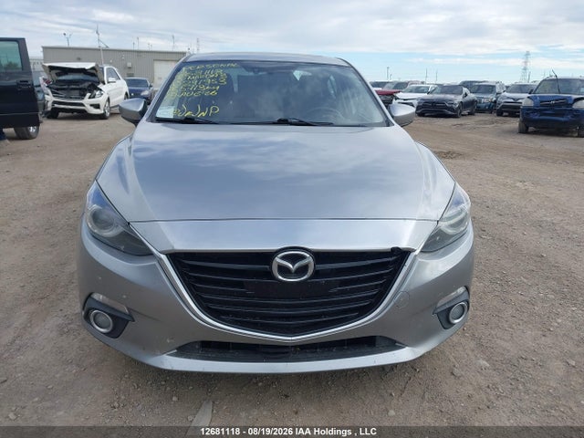 2015 Mazda 3 Grand Touring მანქანა იყიდება აუქციონზე, vin: JM1BM1W30F1241953, აუქციონის ნომერი: 12681118