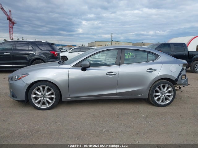 2015 Mazda 3 Grand Touring მანქანა იყიდება აუქციონზე, vin: JM1BM1W30F1241953, აუქციონის ნომერი: 12681118
