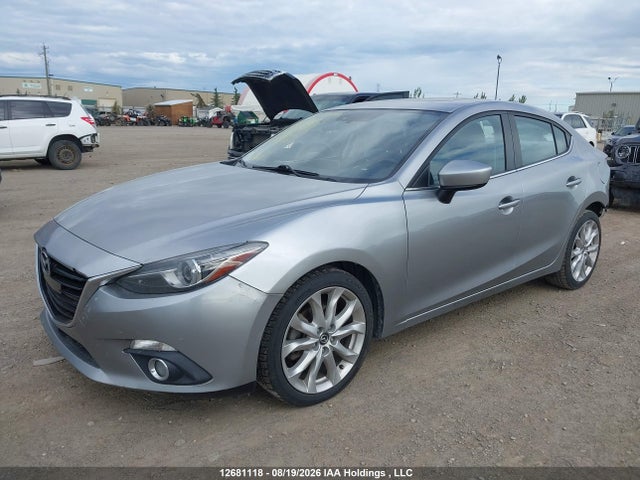 2015 Mazda 3 Grand Touring მანქანა იყიდება აუქციონზე, vin: JM1BM1W30F1241953, აუქციონის ნომერი: 12681118