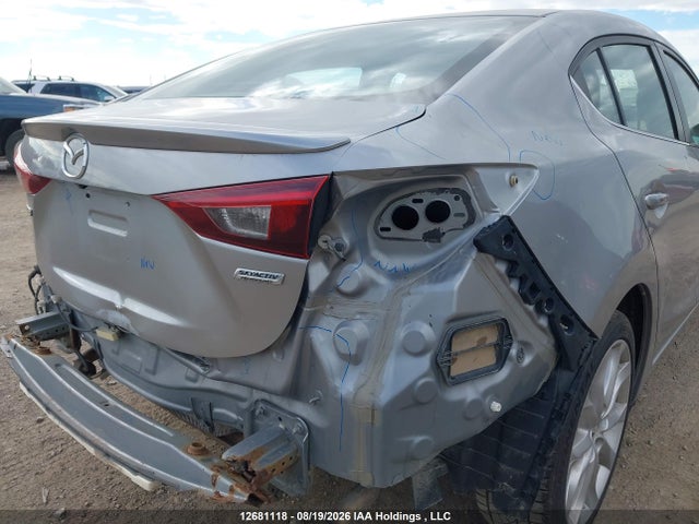 2015 Mazda 3 Grand Touring მანქანა იყიდება აუქციონზე, vin: JM1BM1W30F1241953, აუქციონის ნომერი: 12681118