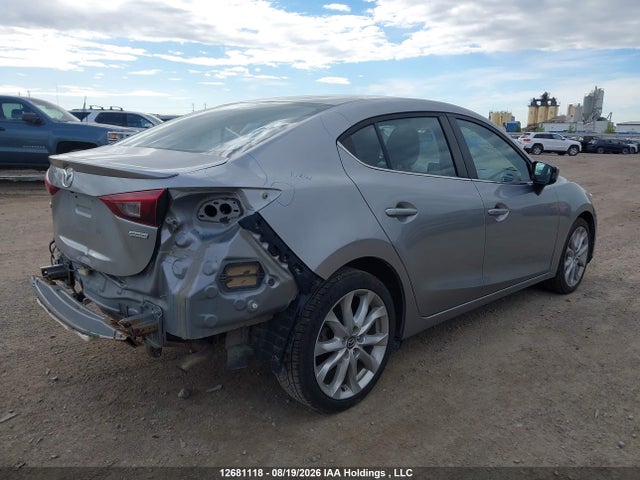2015 Mazda 3 Grand Touring მანქანა იყიდება აუქციონზე, vin: JM1BM1W30F1241953, აუქციონის ნომერი: 12681118