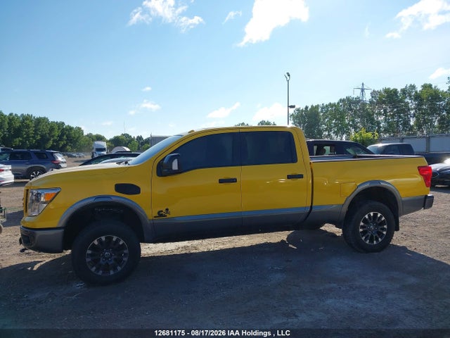12681175 :رقم المزاد ، 1N6BA1F43GN501643 vin ، 2016 Nissan Titan Xd Sl/pro-4x/plat Reserve مزاد بيع