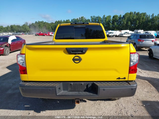 12681175 :رقم المزاد ، 1N6BA1F43GN501643 vin ، 2016 Nissan Titan Xd Sl/pro-4x/plat Reserve مزاد بيع