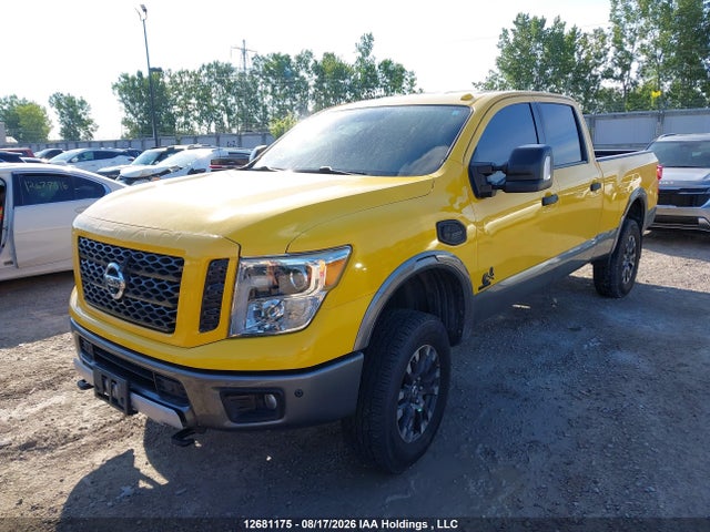 12681175 :رقم المزاد ، 1N6BA1F43GN501643 vin ، 2016 Nissan Titan Xd Sl/pro-4x/plat Reserve مزاد بيع