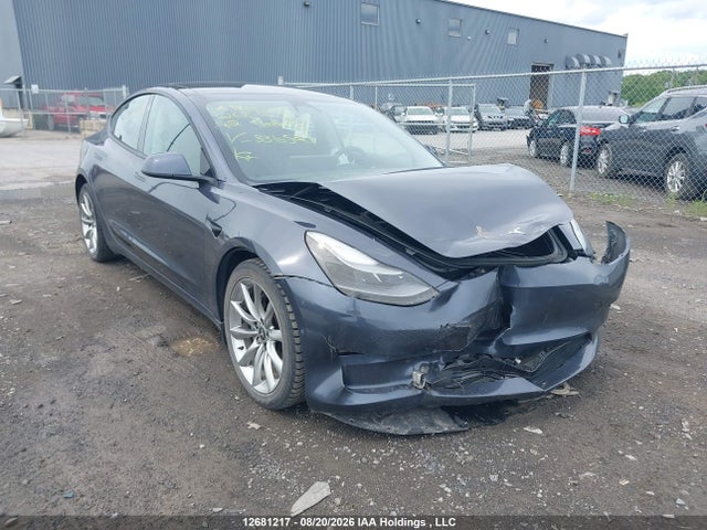 Auction sale of the 2022 Tesla Model 3, vin: 5YJ3E1EA1NF336528, lot number: 12681217