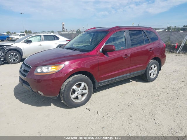 2008 Hyundai Santa Fe Gl მანქანა იყიდება აუქციონზე, vin: 5NMSG73E68H228374, აუქციონის ნომერი: 12681218