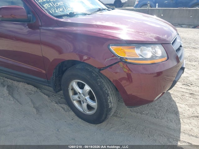 2008 Hyundai Santa Fe Gl მანქანა იყიდება აუქციონზე, vin: 5NMSG73E68H228374, აუქციონის ნომერი: 12681218