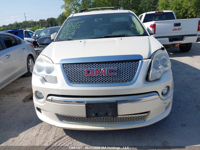 12681227 :رقم المزاد ، 1GKKVTEDXBJ337932 vin ، 2011 Gmc Acadia Denali مزاد بيع