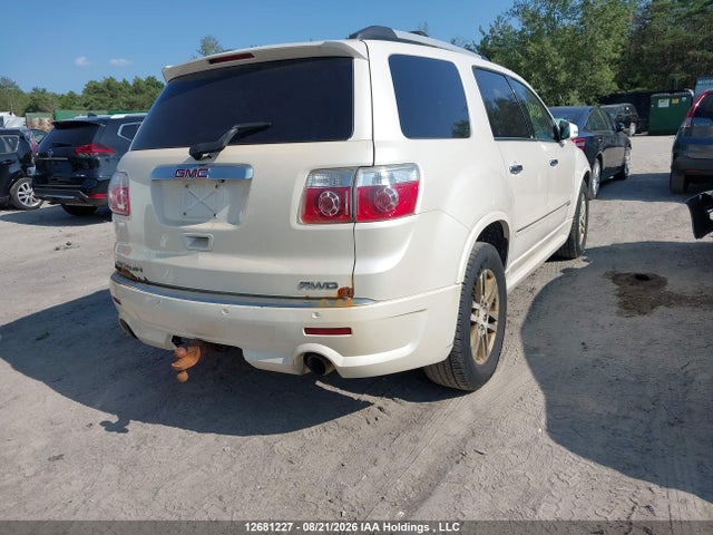 12681227 :رقم المزاد ، 1GKKVTEDXBJ337932 vin ، 2011 Gmc Acadia Denali مزاد بيع