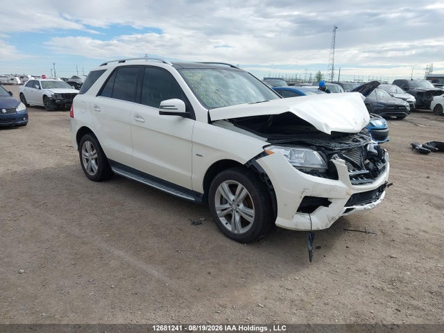 Продаж на аукціоні авто 2012 Mercedes-benz Ml 350 Bluetec, vin: 4JGDA2EB8CA037070, номер лоту: 12681241