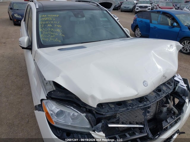 Продажа на аукционе авто 2012 Mercedes-benz Ml 350 Bluetec, vin: 4JGDA2EB8CA037070, номер лота: 12681241
