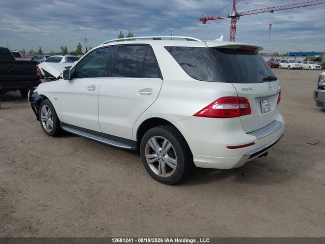 Продажа на аукционе авто 2012 Mercedes-benz Ml 350 Bluetec, vin: 4JGDA2EB8CA037070, номер лота: 12681241