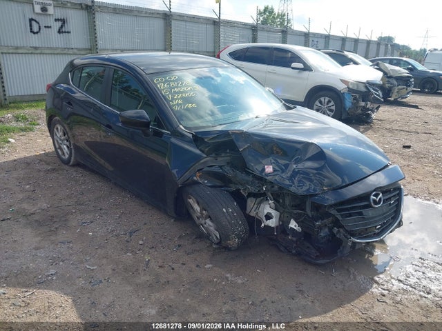 12681278 :رقم المزاد ، 3MZBM1L70FM223105 vin ، 2015 Mazda Mazda3 Gs مزاد بيع