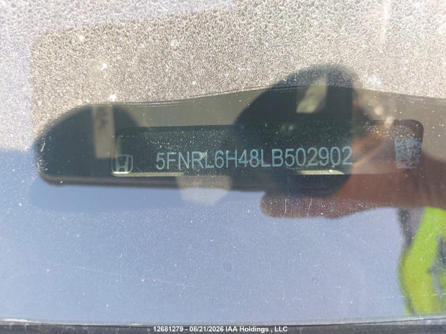 Honda ODYSSEY EX 2020 5FNRL6H48LB502902 Image 17