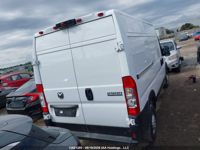 2025 Ram Promaster 2500 2500 High მანქანა იყიდება აუქციონზე, vin: 3C6LRVCG2SE544333, აუქციონის ნომერი: 12681280