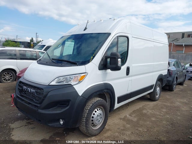 2025 Ram Promaster 2500 2500 High მანქანა იყიდება აუქციონზე, vin: 3C6LRVCG2SE544333, აუქციონის ნომერი: 12681280