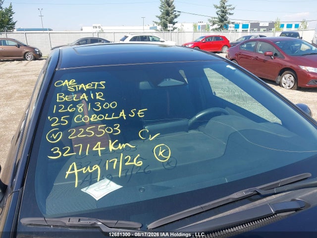 Продаж на аукціоні авто 2025 Toyota Corolla Se, vin: 5YFB4MBE1SP225503, номер лоту: 12681300