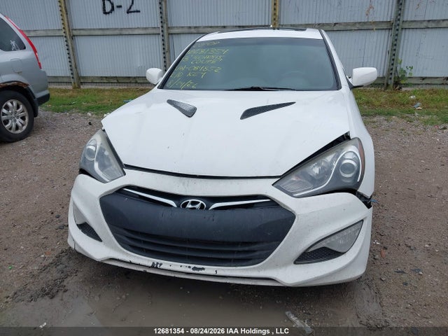 12681354 :رقم المزاد ، KMHHT6KD8DU084852 vin ، 2013 Hyundai Genesis Coupe 2.0t مزاد بيع