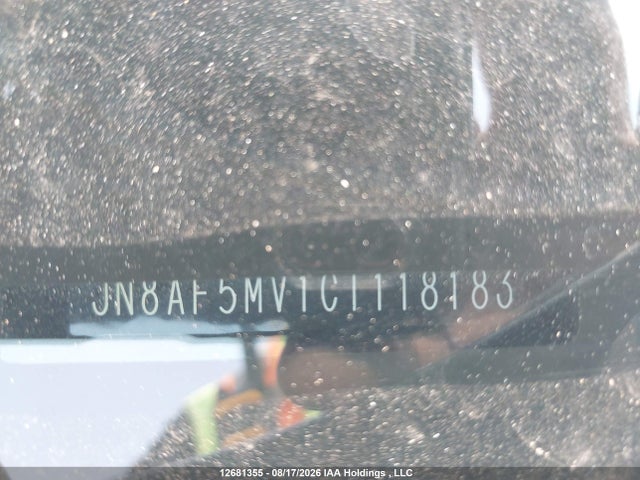 Aukcja sprzedaży 2012 Nissan Juke Sv, vin: JN8AF5MV1CT118183, numer aukcji: 12681355
