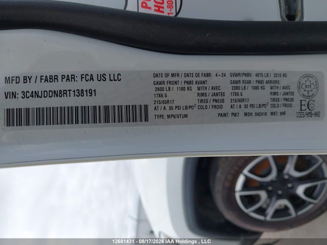 Jeep Compass Trailhawk 2024 3C4NJDDN8RT138191 Image 18