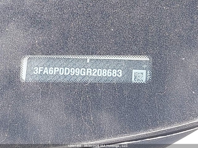 Ford Fusion Titanium 2016 3FA6P0D99GR208683 Image 9