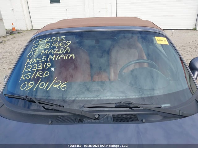 Продаж на аукціоні авто 2007 Mazda Mx-5 Miata, vin: JM1NC25FX70123319, номер лоту: 12681469