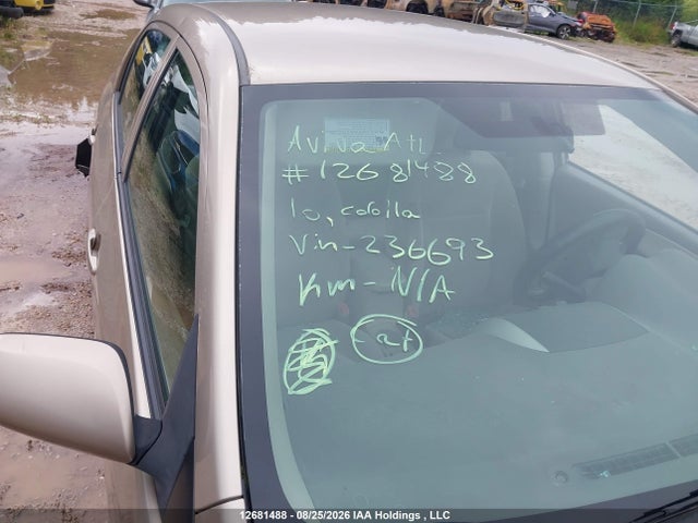 Продажа на аукционе авто 2010 Toyota Corolla S/le/xle, vin: 2T1BU4EE7AC236693, номер лота: 12681488