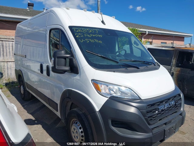 Продажа на аукционе авто 2025 Ram Promaster 2500 2500 High, vin: 3C6LRVCG1SE540760, номер лота: 12681507
