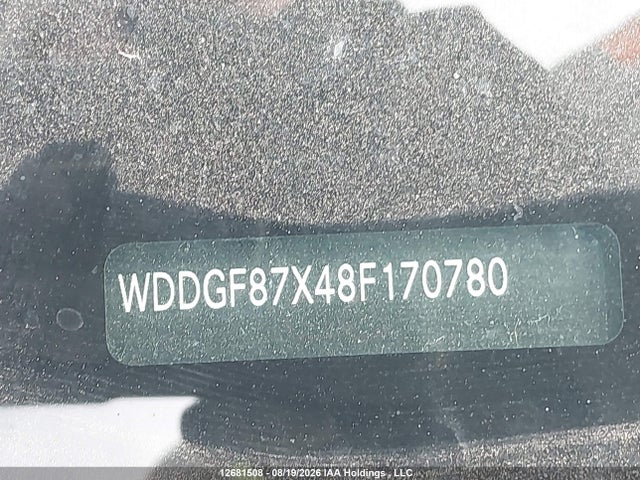 2008 Mercedes-benz C 350 4matic მანქანა იყიდება აუქციონზე, vin: WDDGF87X48F170780, აუქციონის ნომერი: 12681508