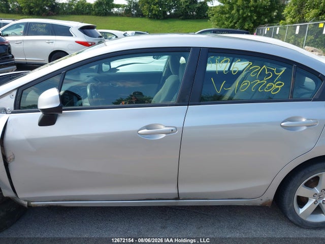 12672154 :رقم المزاد ، 2HGFB2F4XDH102208 vin ، 2013 Honda Civic Lx مزاد بيع