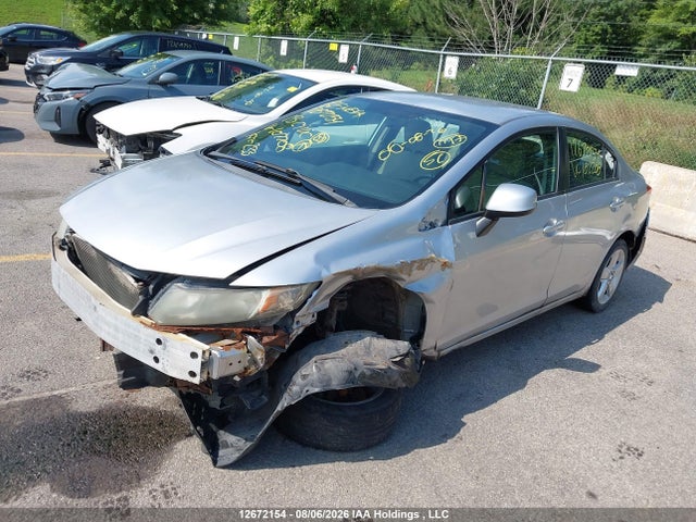 12672154 :رقم المزاد ، 2HGFB2F4XDH102208 vin ، 2013 Honda Civic Lx مزاد بيع