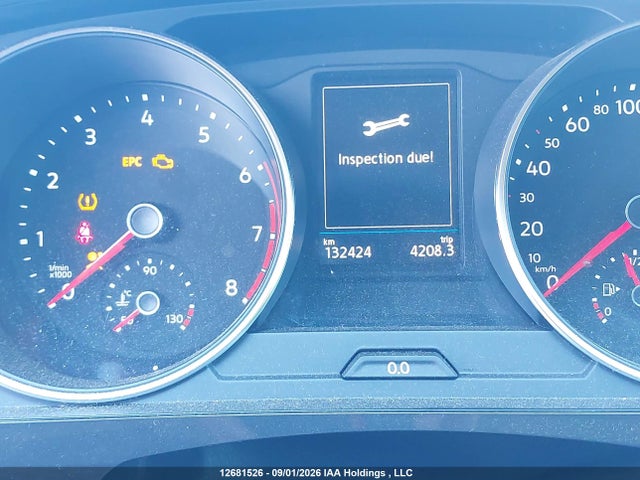 12681526 :رقم المزاد ، 3VV2B7AX3KM088986 vin ، 2019 Volkswagen Tiguan Comfortline مزاد بيع
