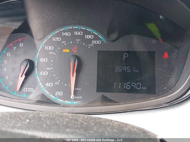 12674899 :رقم المزاد ، KL8CD6SAXJC463007 vin ، 2018 Chevrolet Spark 1lt Cvt مزاد بيع
