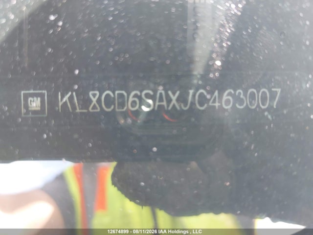 12674899 :رقم المزاد ، KL8CD6SAXJC463007 vin ، 2018 Chevrolet Spark 1lt Cvt مزاد بيع