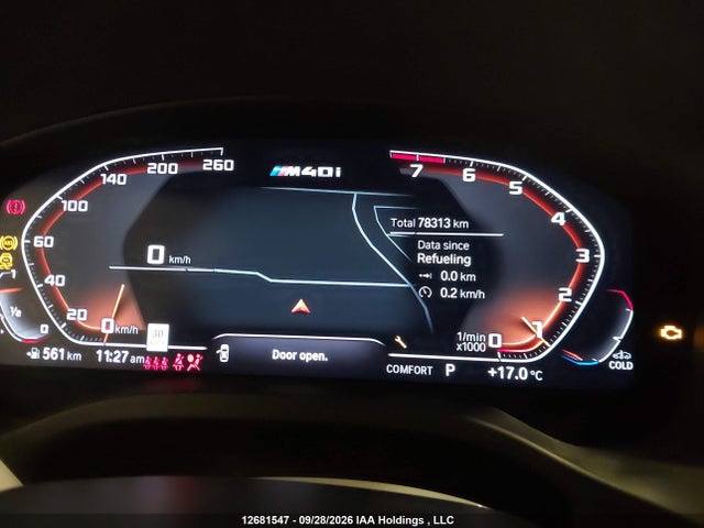 Aukcja sprzedaży 2021 Bmw X4 M40i, vin: 5UX2V5C00M9F07941, numer aukcji: 12681547