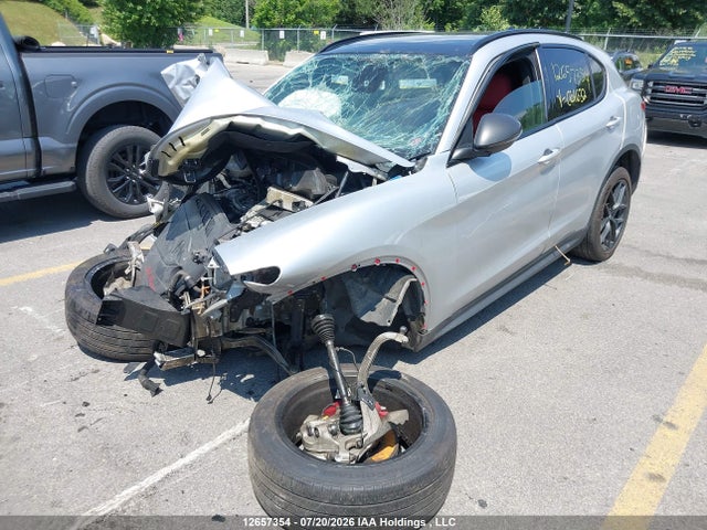 2019 Alfa Romeo Stelvio Ti მანქანა იყიდება აუქციონზე, vin: ZASPAKBN0K7C61632, აუქციონის ნომერი: 12657354