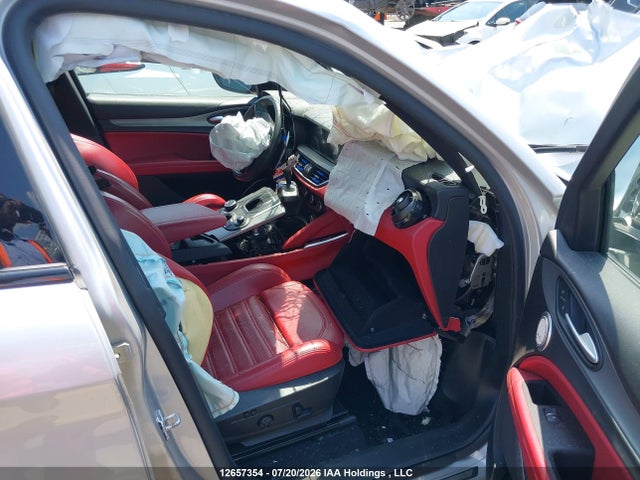 2019 Alfa Romeo Stelvio Ti მანქანა იყიდება აუქციონზე, vin: ZASPAKBN0K7C61632, აუქციონის ნომერი: 12657354