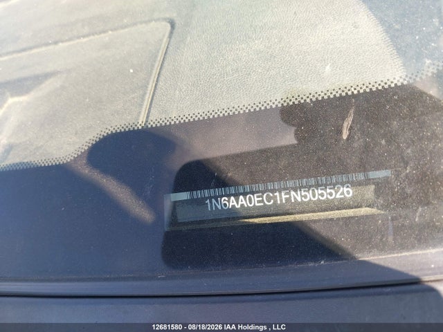1N6AA0EC1FN505526 Nissan Titan Pro-4x/s/sl/sv
