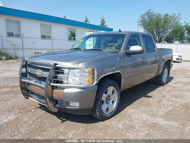 2007 Chevrolet Silverado K1500 Crew Cab მანქანა იყიდება აუქციონზე, vin: 2GCEK13Y571661836, აუქციონის ნომერი: 12681583